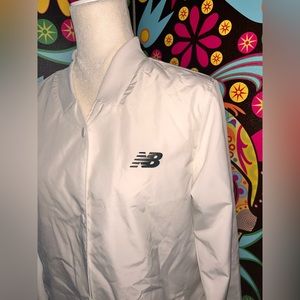 New Balance White Jacket